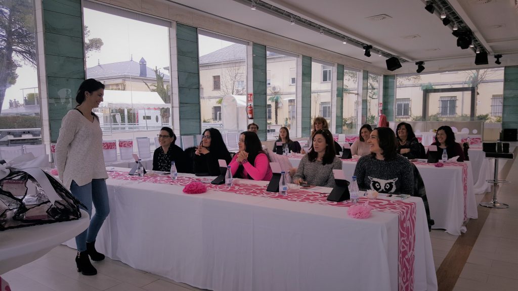 Sesión de belleza para novias de Mary Kay en El Mirador de Cuatrovientos