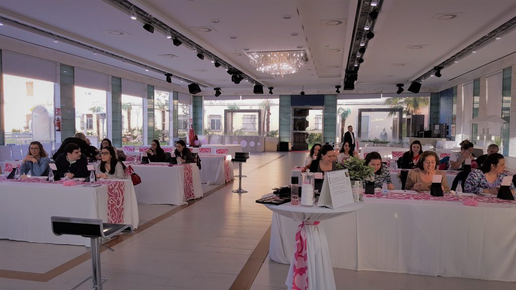 Sesión de belleza para novias de Mary Kay en El Mirador de Cuatrovientos